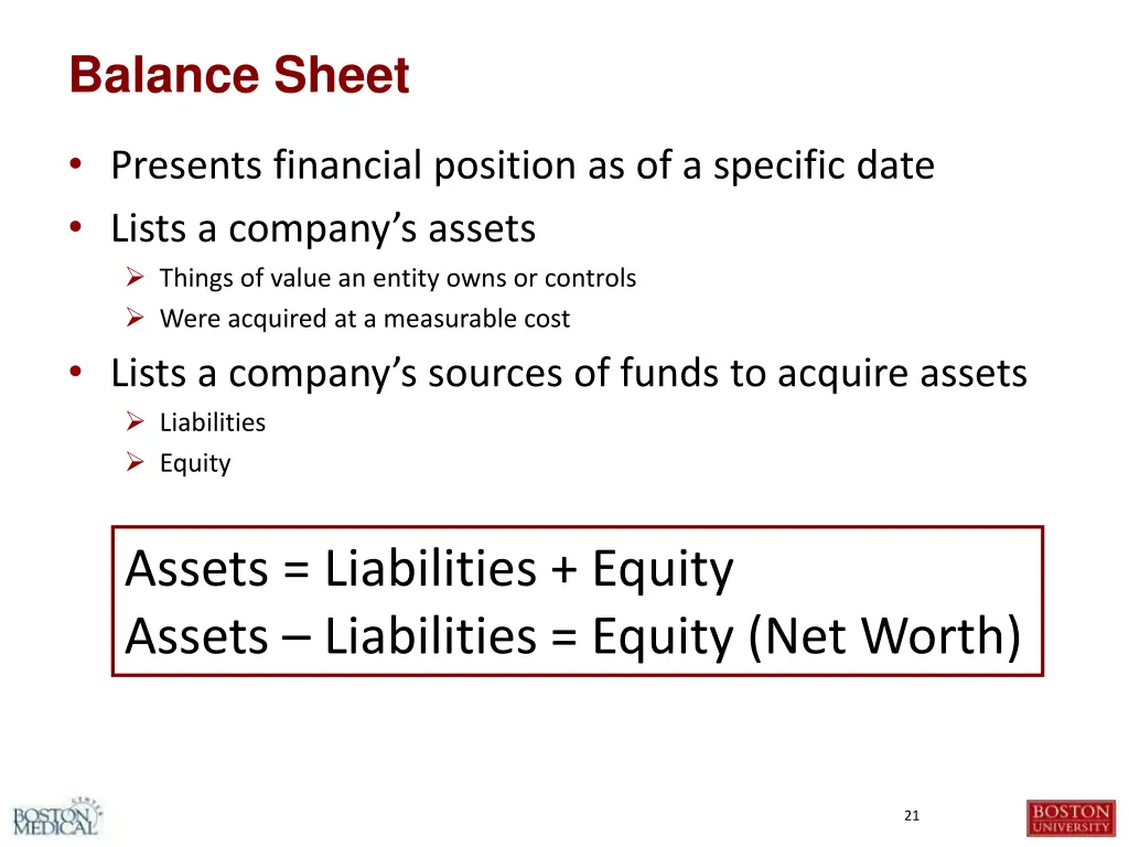 balance sheet 1