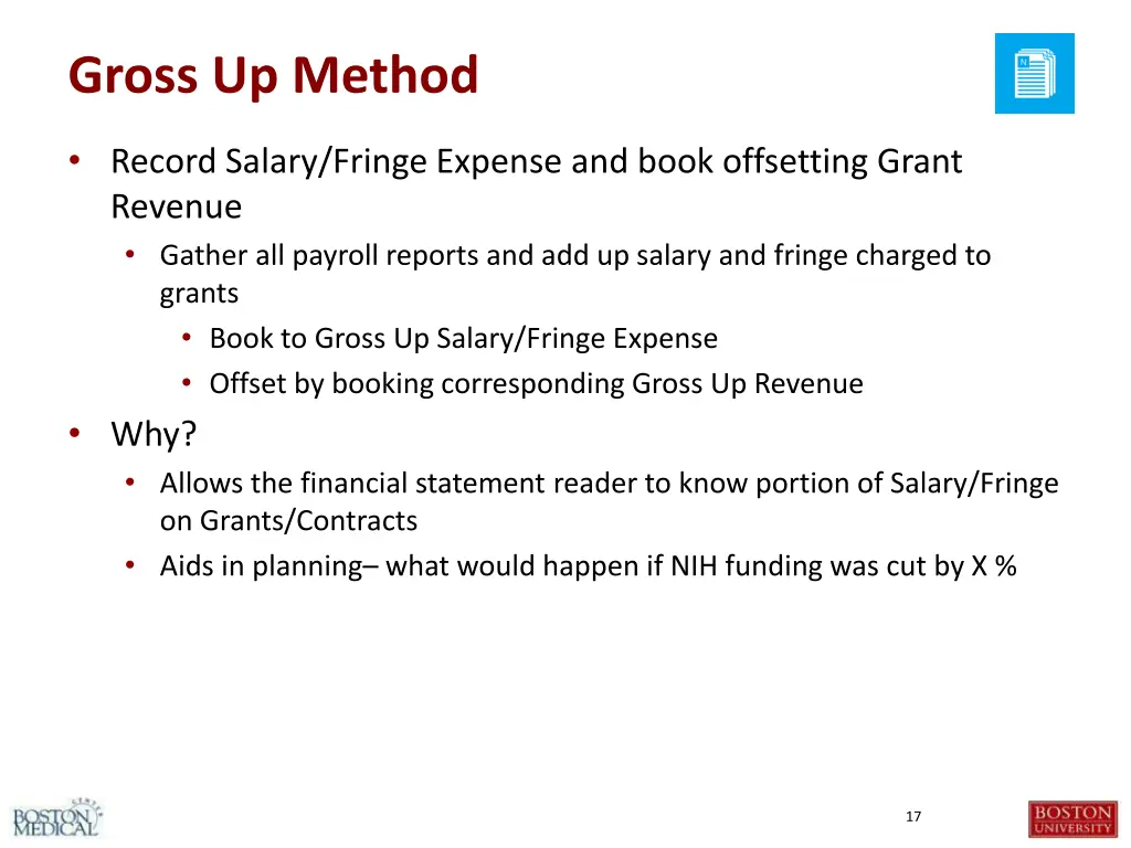 gross up method 1