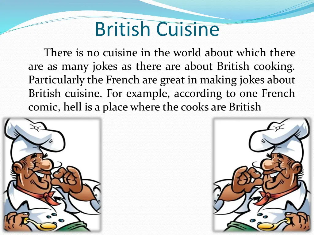 british cuisine