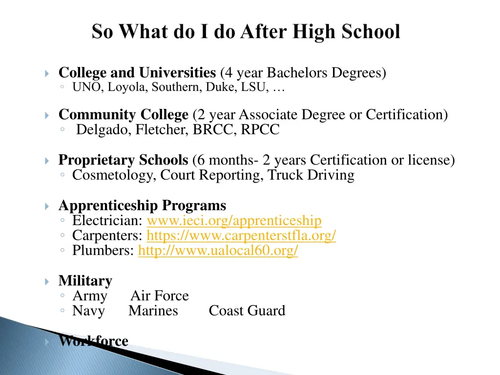 college and universities 4 year bachelors degrees