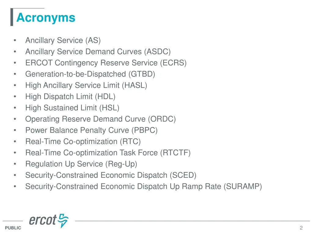 acronyms