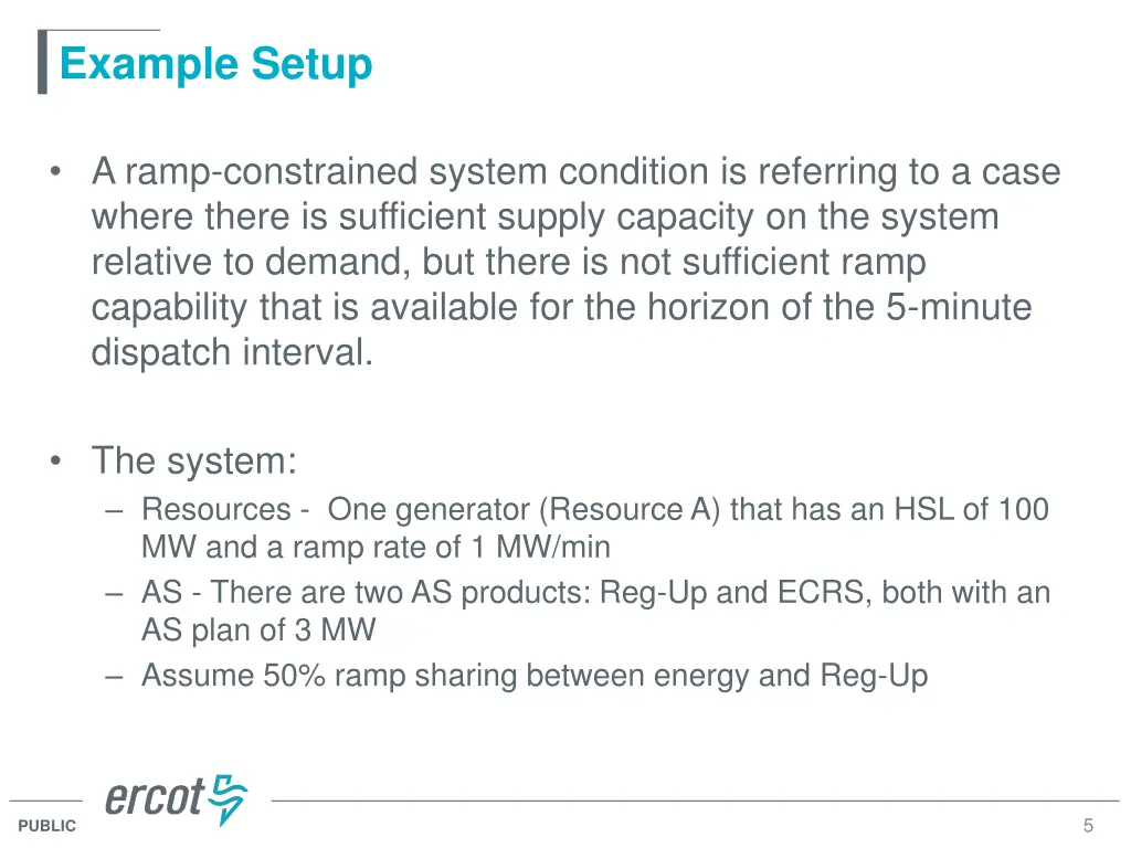 example setup 1
