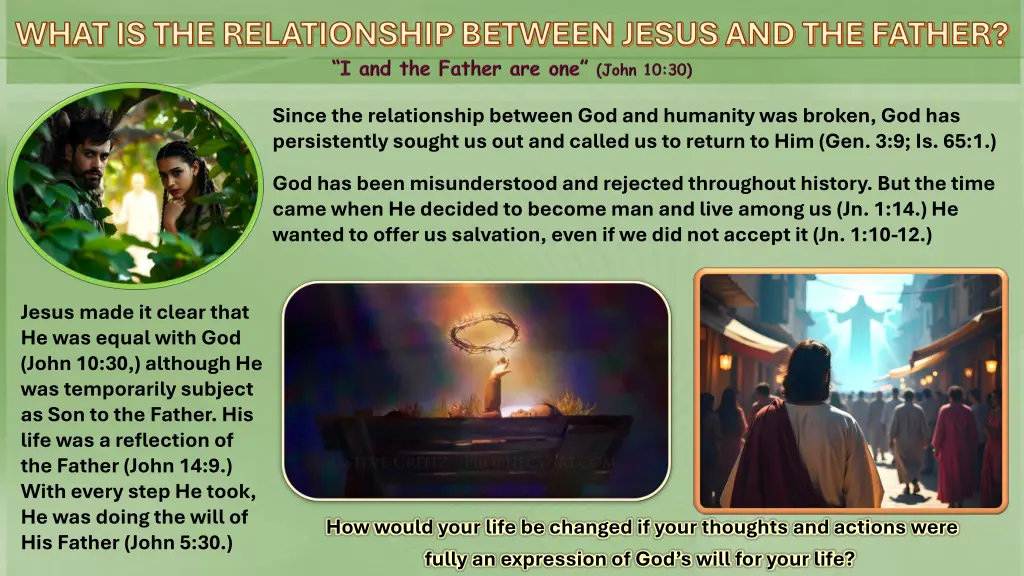 what is the relationship between jesus