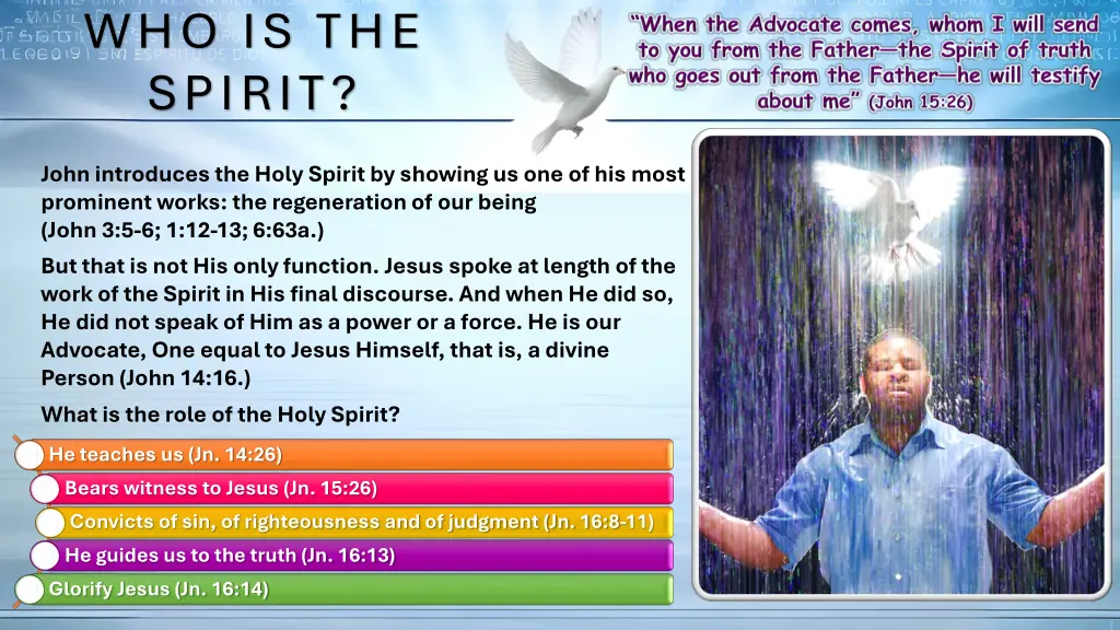 who is the spirit