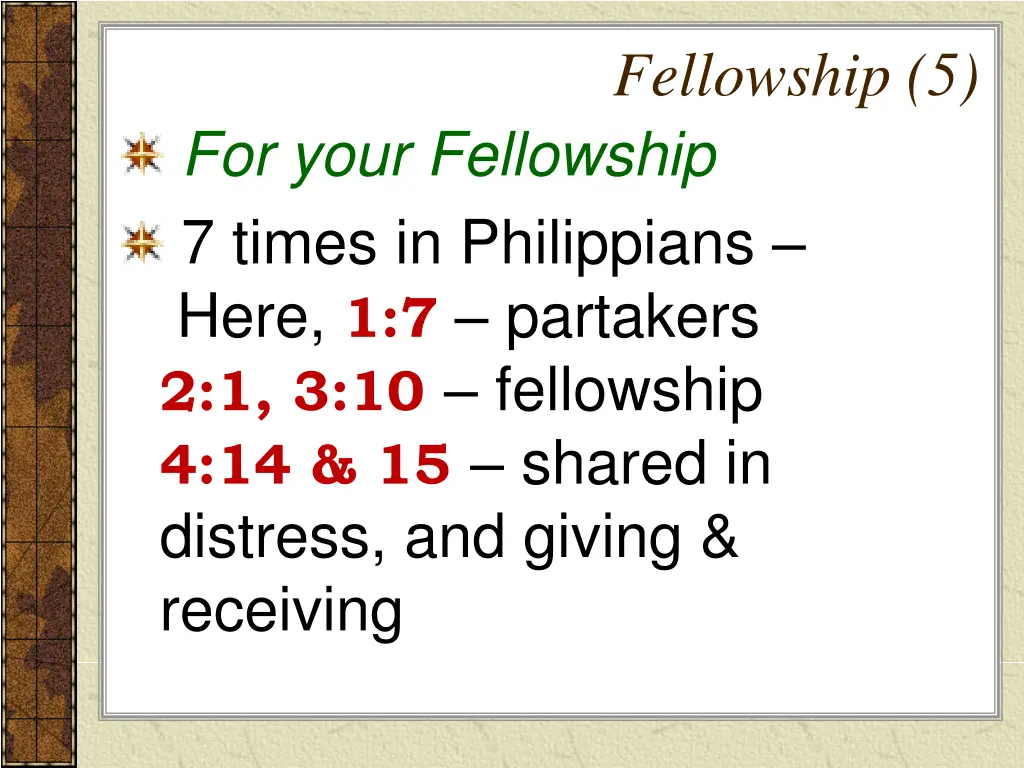fellowship 5 1