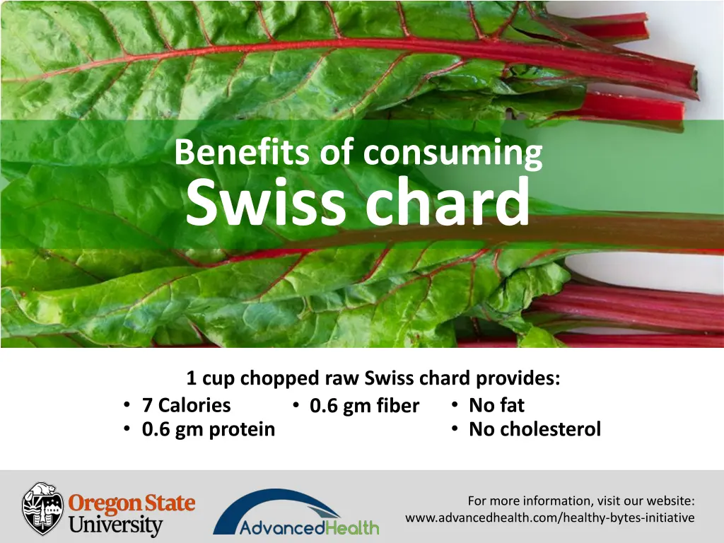 benefits of consuming swiss chard 1