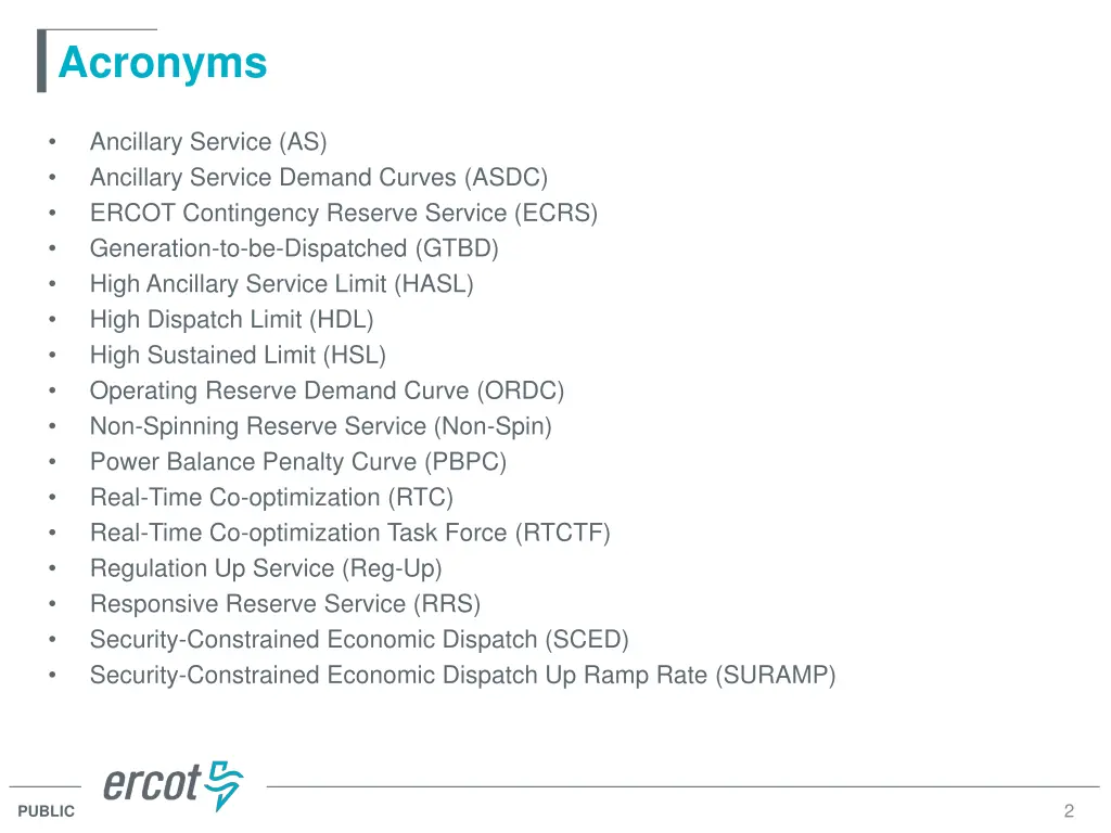 acronyms