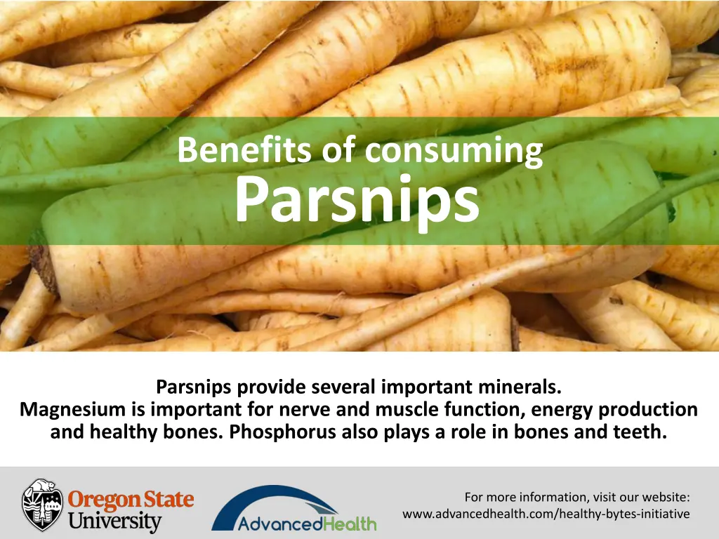 benefits of consuming parsnips 4