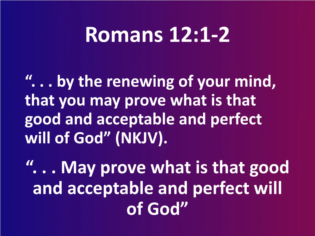 romans 12 1 2 1