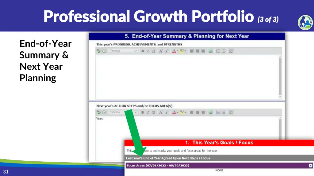 professional growth portfolio professional growth 2