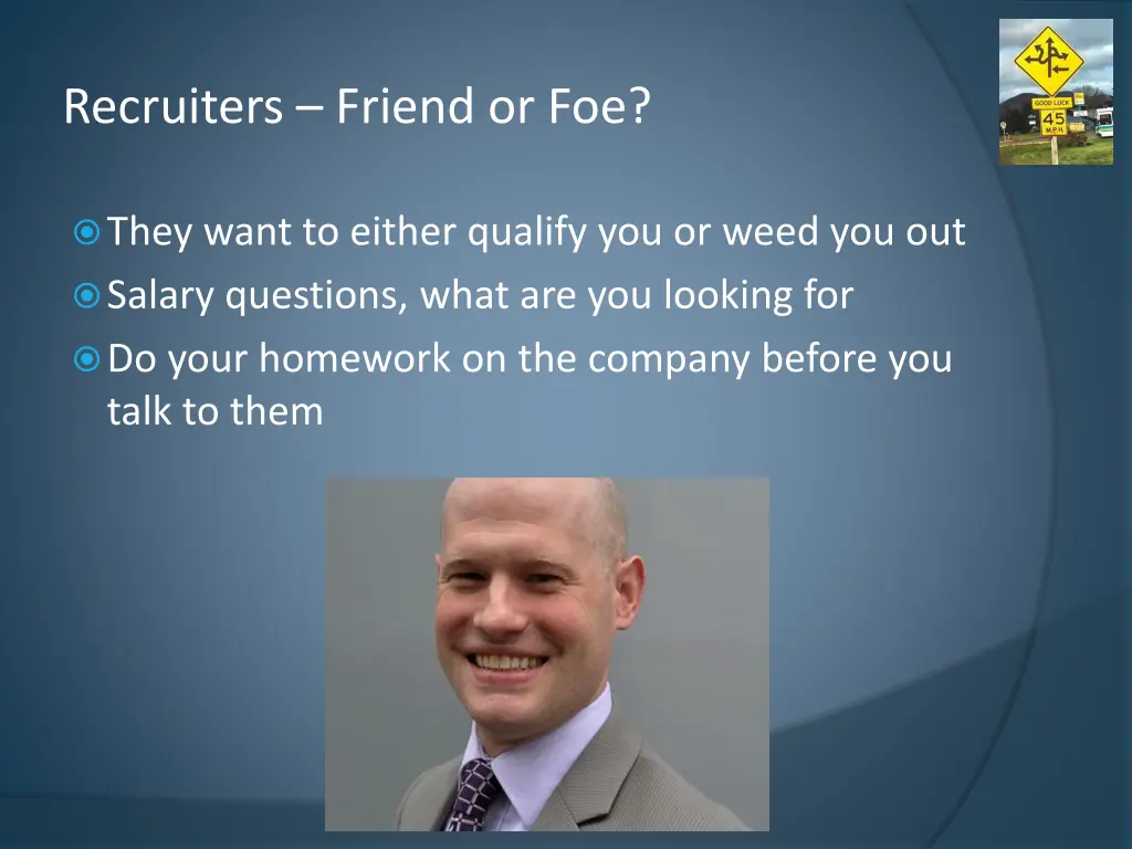 recruiters friend or foe