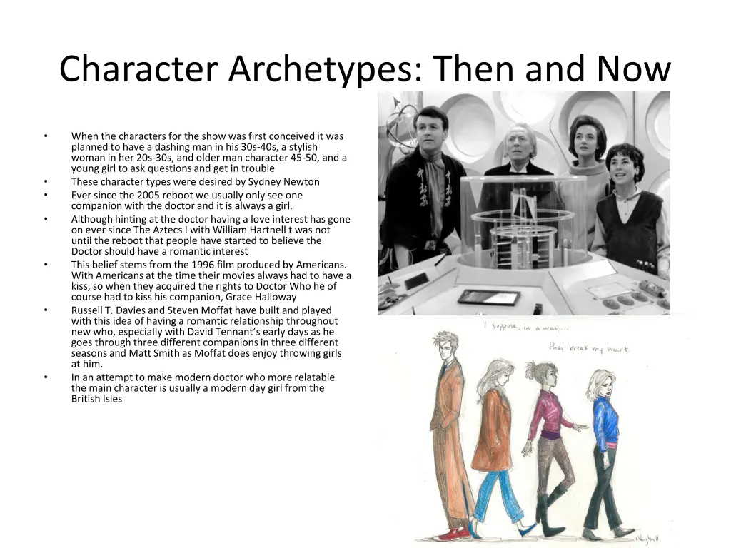 character archetypes then and now
