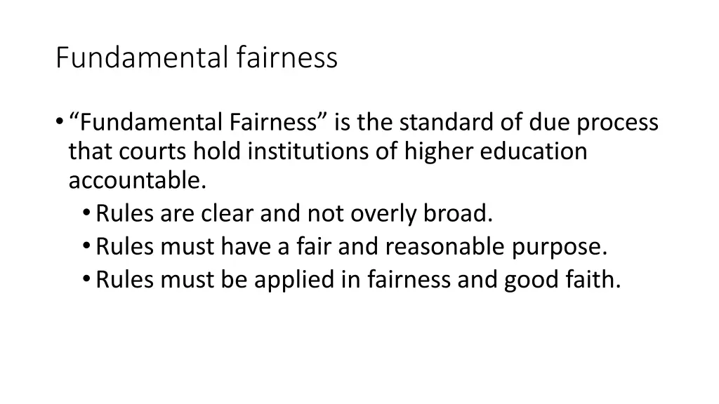 fundamental fairness