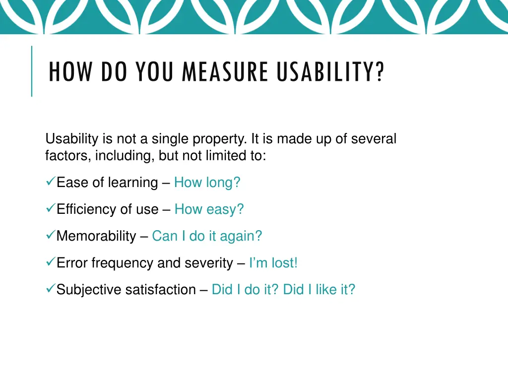 how do you measure usability