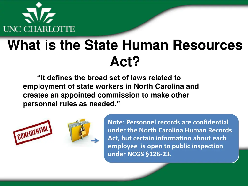 what is the state human resources act