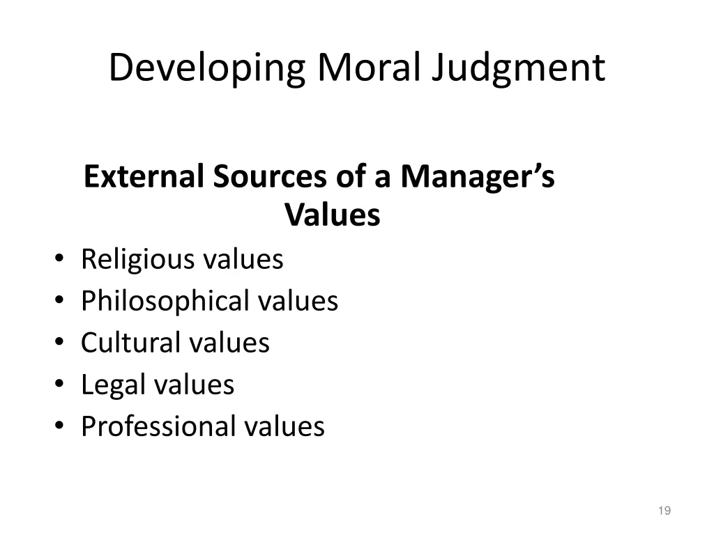 developing moral judgment 2