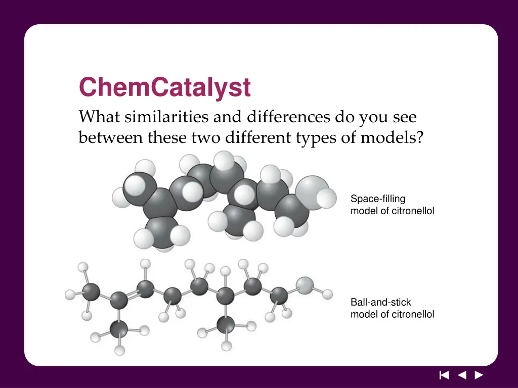 chemcatalyst what similarities and differences