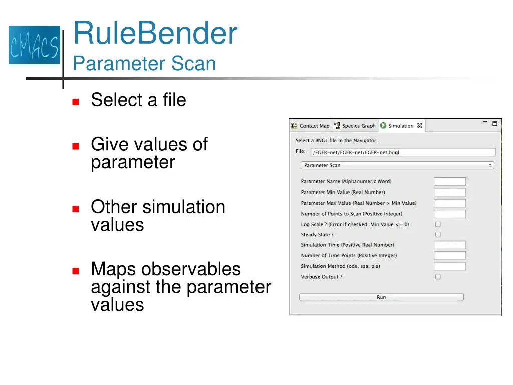 rulebender parameter scan