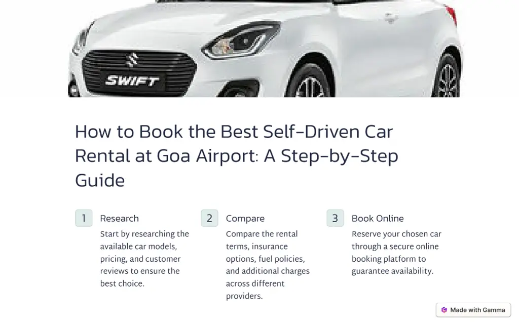 how to book the best self driven car rental