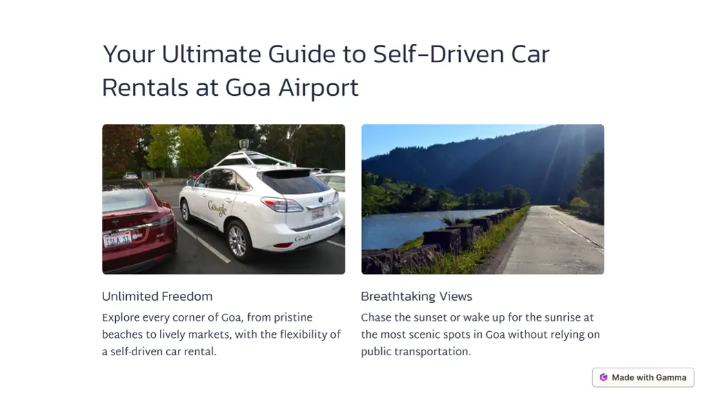 your ultimate guide to self driven car rentals