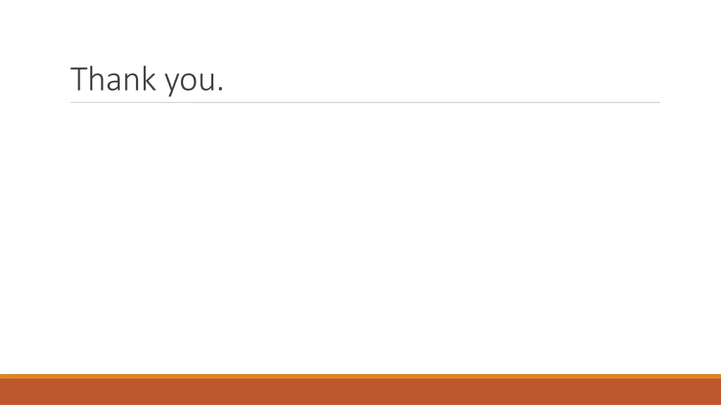 thank you