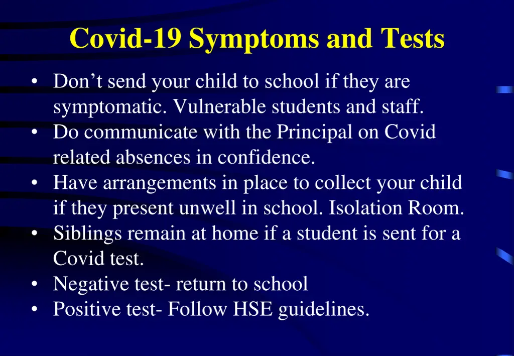 covid 19 symptoms and tests