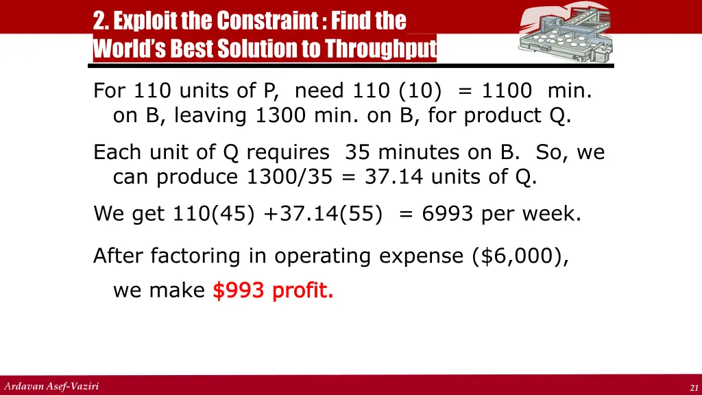 2 exploit the constraint find the world s best