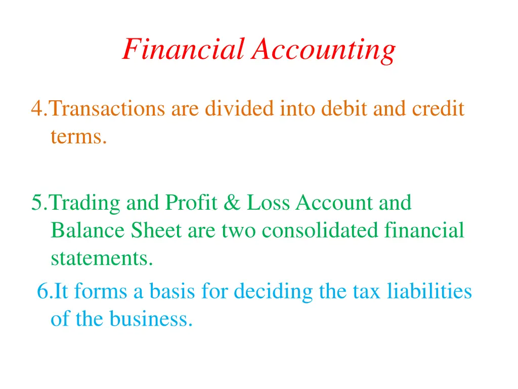 financial accounting 1