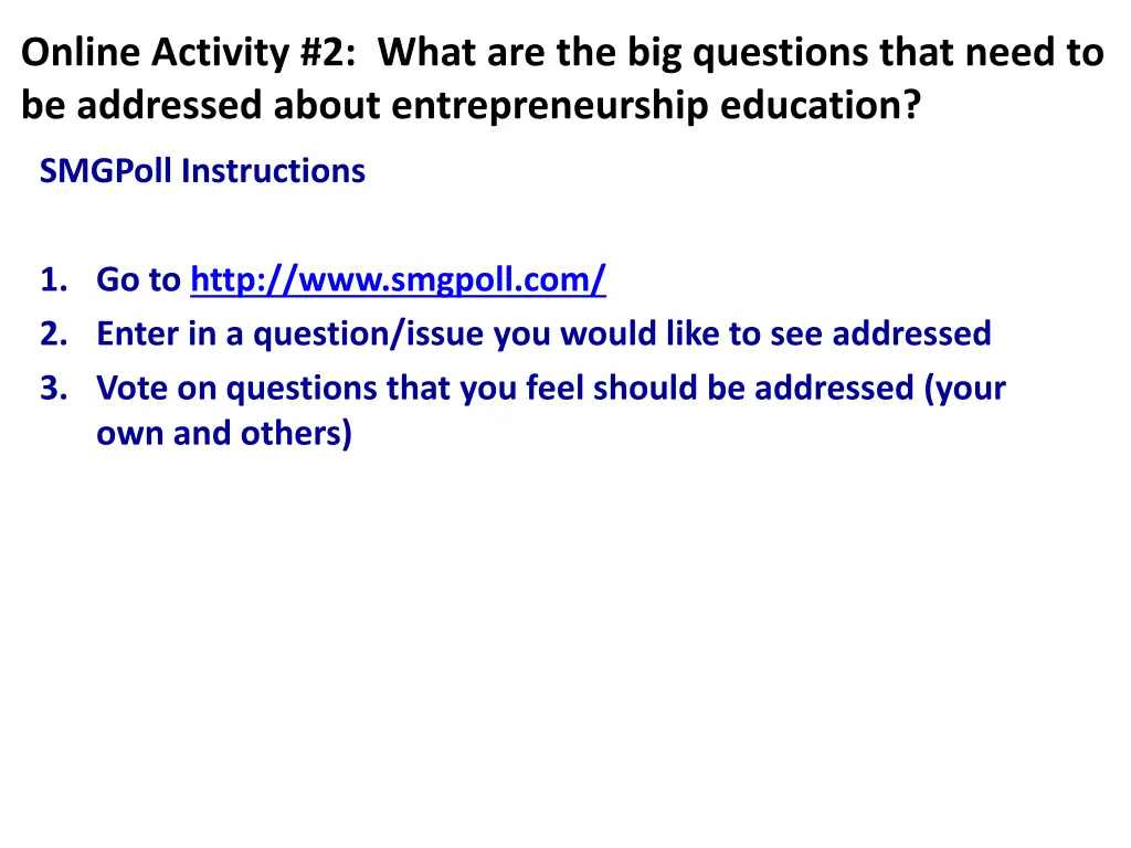 online activity 2 what are the big questions that