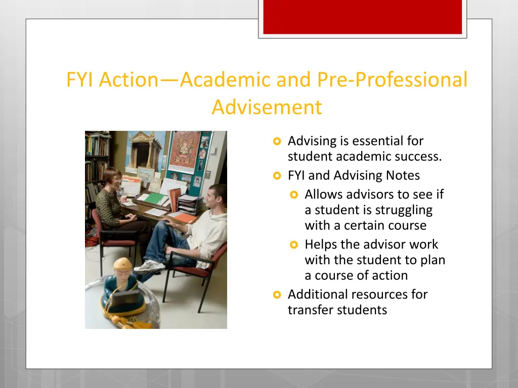 fyi action academic and pre professional