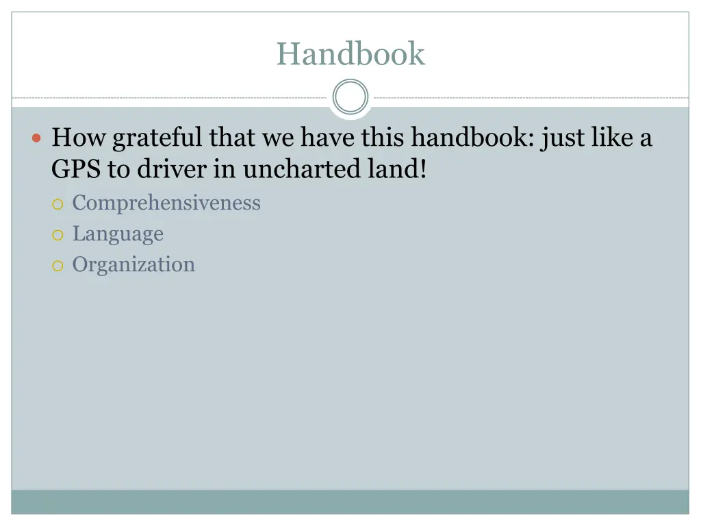 handbook