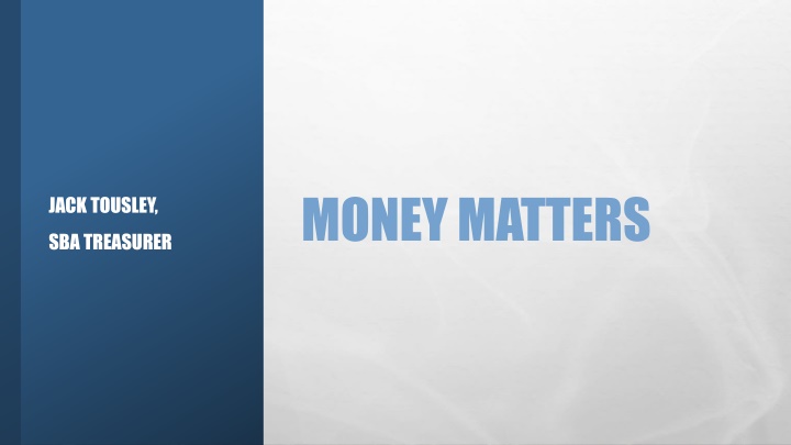 money matters
