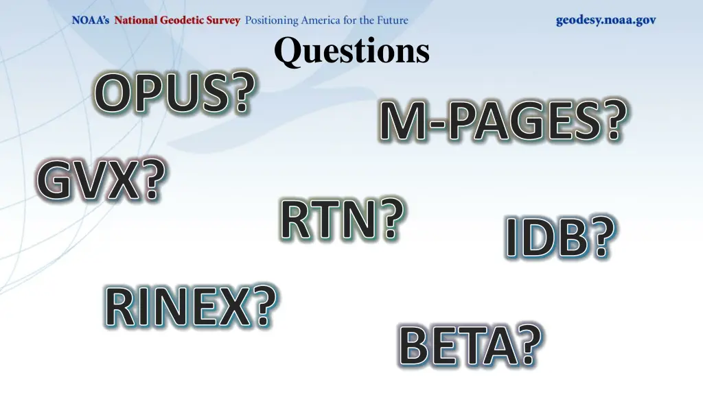 questions