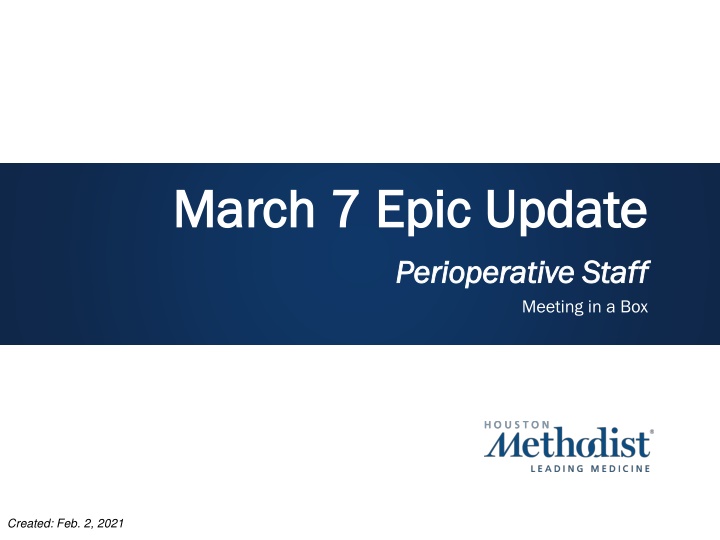 march 7 epic update march 7 epic update
