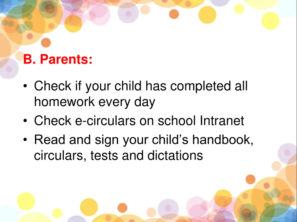 b parents