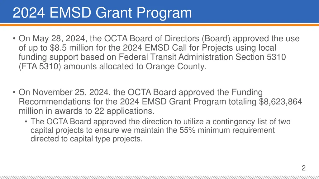 2024 emsd grant program
