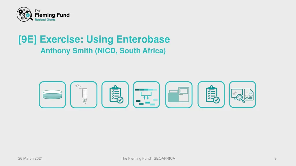 9e exercise using enterobase anthony smith nicd