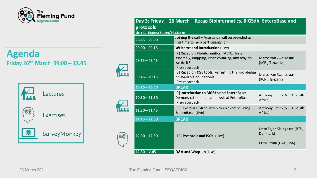 day 3 friday 26 march recap bioinformatics bigsdb