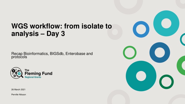 wgs workflow from isolate to analysis day 3