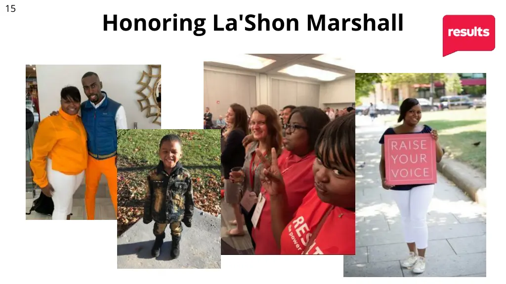 honoring la shon marshall