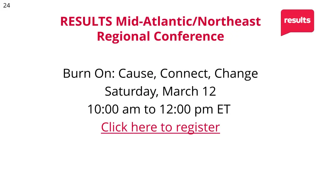 results mid atlantic northeast regional conference