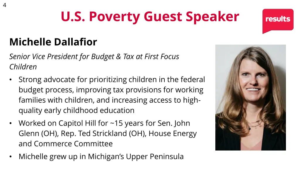u s poverty guest speaker