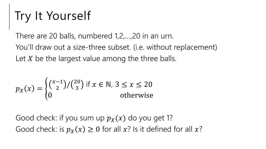 try it yourself 1