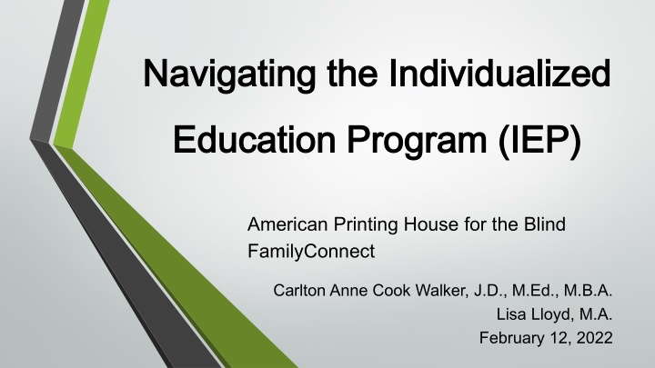 navigating the individualized navigating