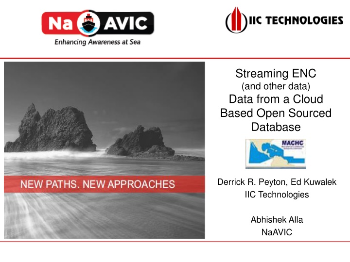 streaming enc and other data data from a cloud