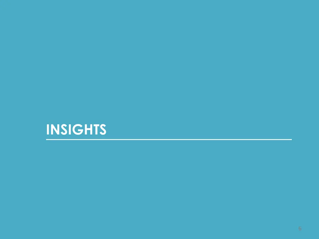insights