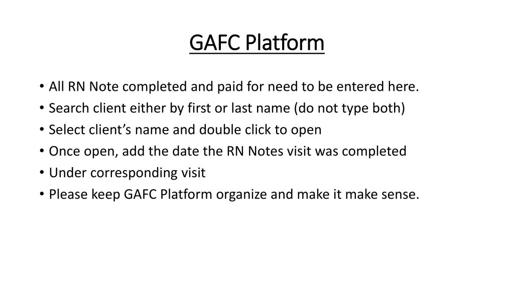 gafc platform gafc platform