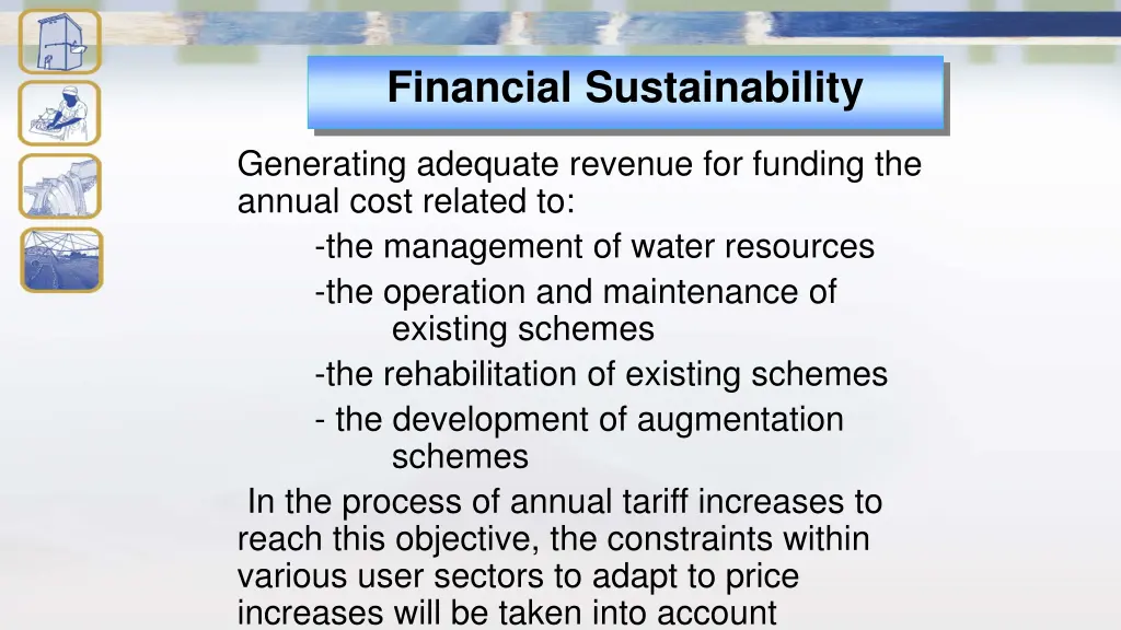 financial sustainability