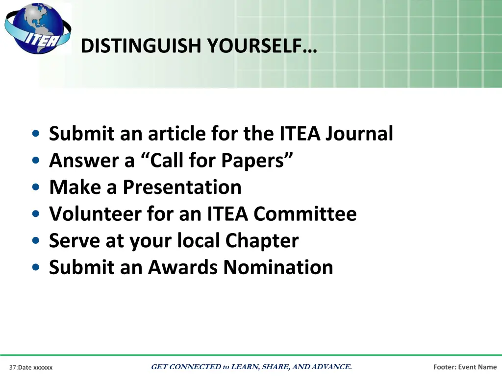 distinguish yourself