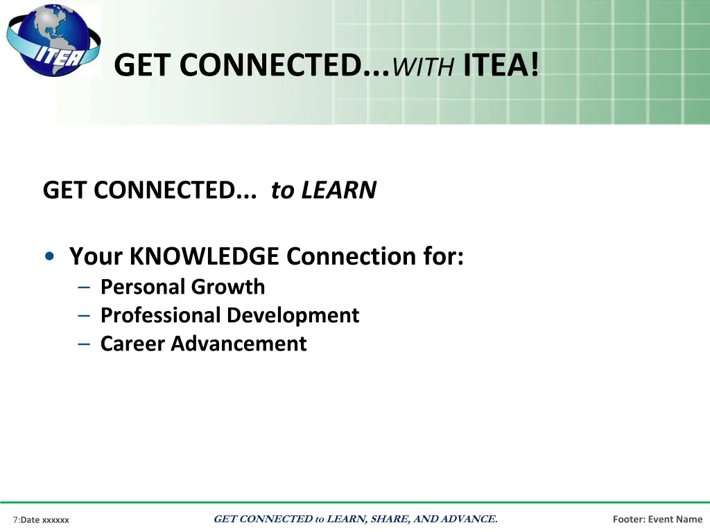 get connected with itea 1